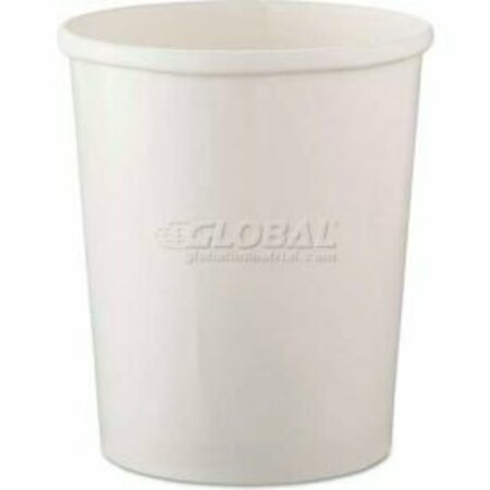 SOLO Dart® SCCH4325U, Flexstyle® Double Poly Paper Containers, 32 oz., White, 500/Carton SCC H4325U